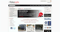 Desktop Screenshot of bikesafe.de